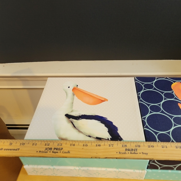 Set of Four Oopsy Daisy Canvas Sea Creatures - Picture 6 of 10